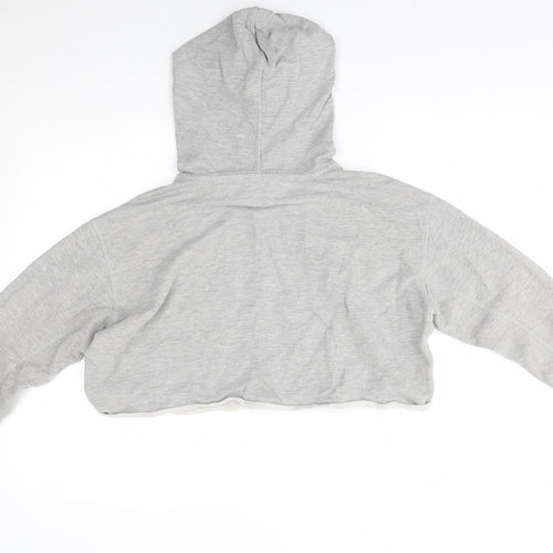 IVY PARK Womens Grey   Pullover Hoodie Size S  - cropped
