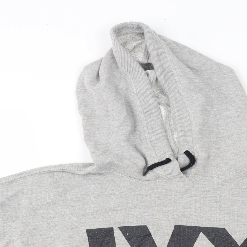 IVY PARK Womens Grey   Pullover Hoodie Size S  - cropped