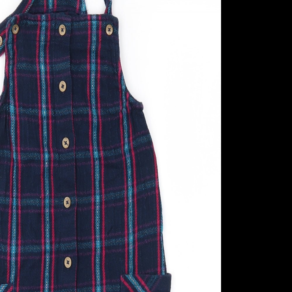 TU Girls Blue Plaid  Pencil Dress  Size 11 Years