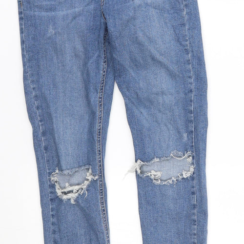 Topshop Womens Blue   Skinny Jeans Size 25 in L30 in - Jamie