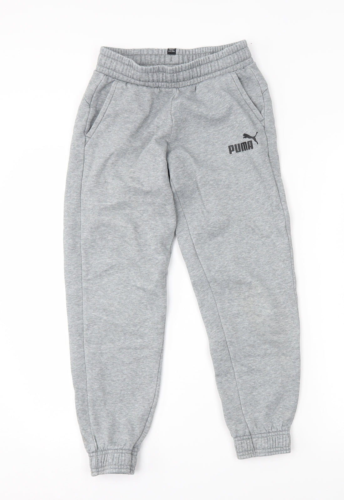 PUMA Boys Grey   Jogger Trousers Size 11-12 Years