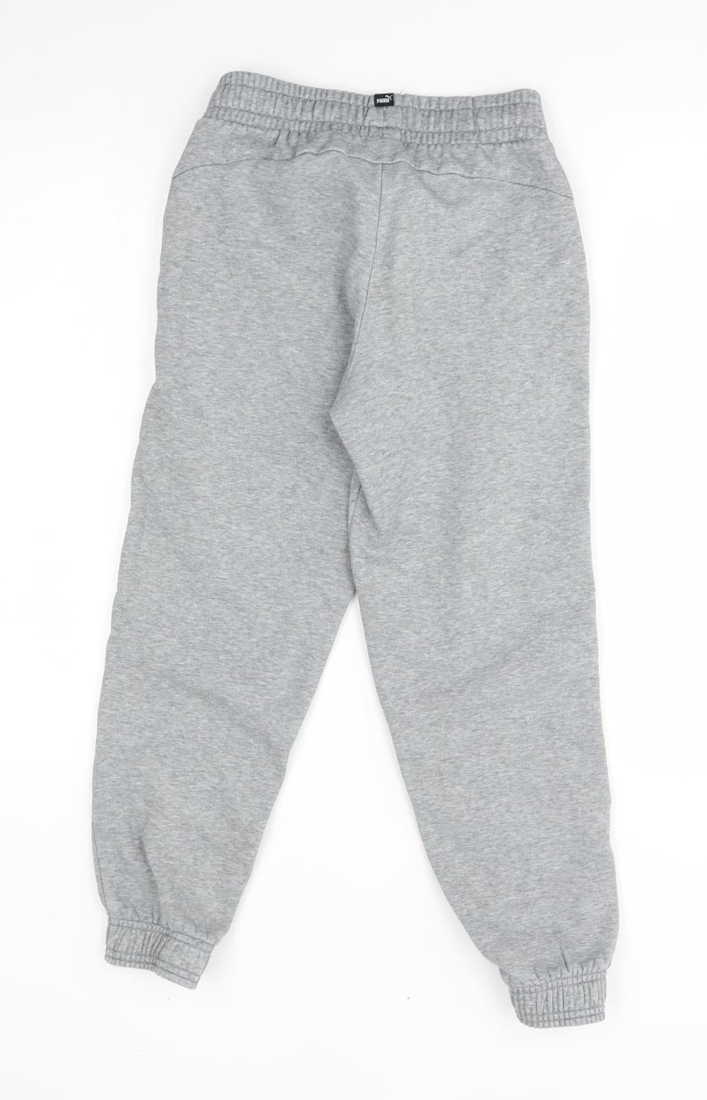 PUMA Boys Grey   Jogger Trousers Size 11-12 Years