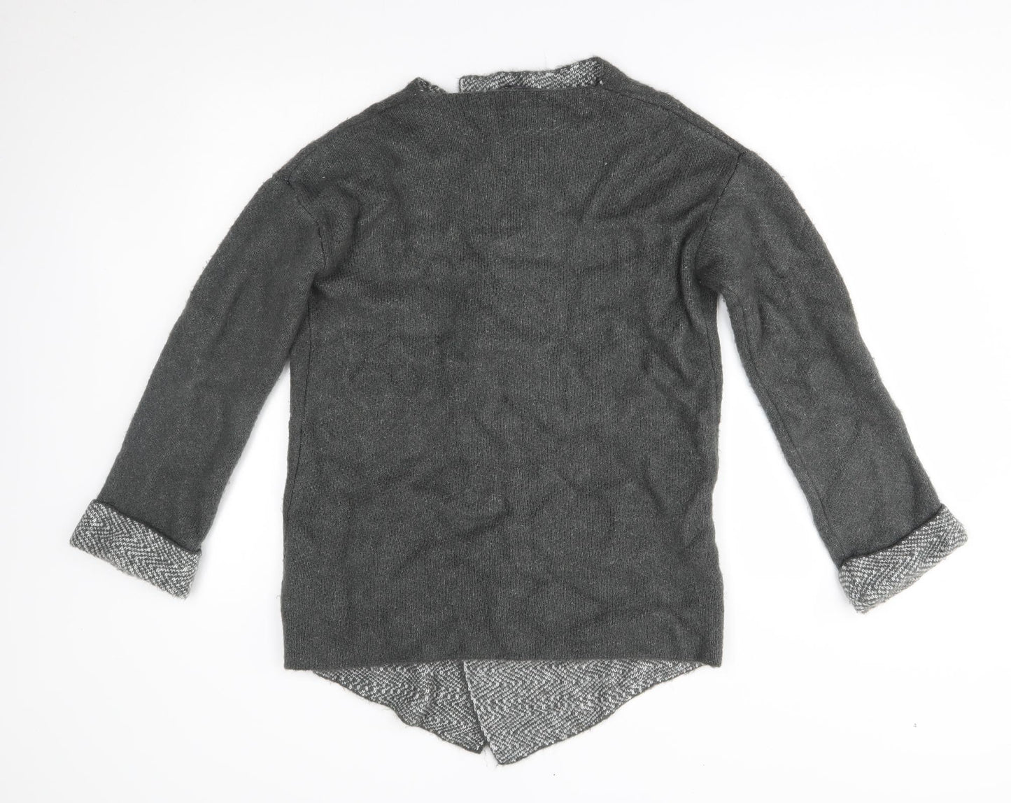 Primark Womens Grey   Cardigan Jumper Size XS