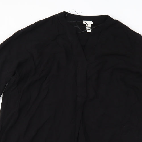 H&M Womens Black   T-Shirt Dress  Size XS
