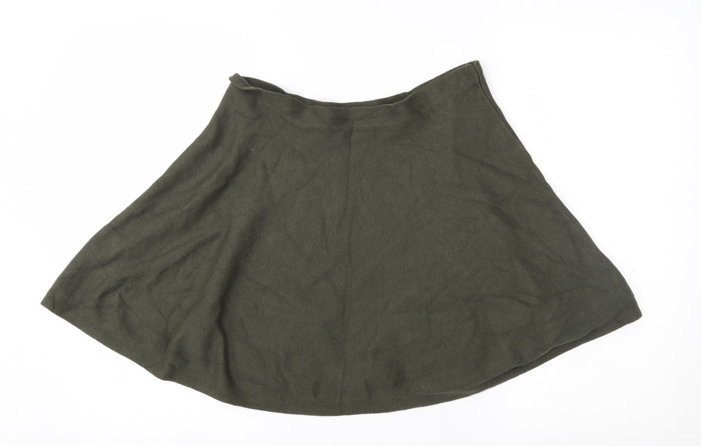 Primark Womens Green   Pleated Skirt Size XL