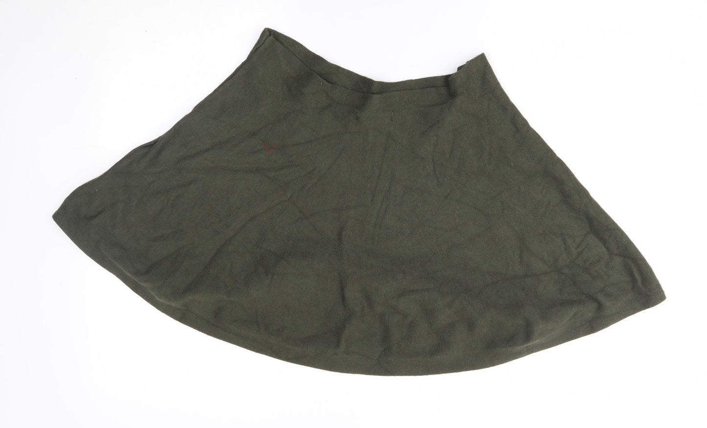 Primark Womens Green   Pleated Skirt Size XL