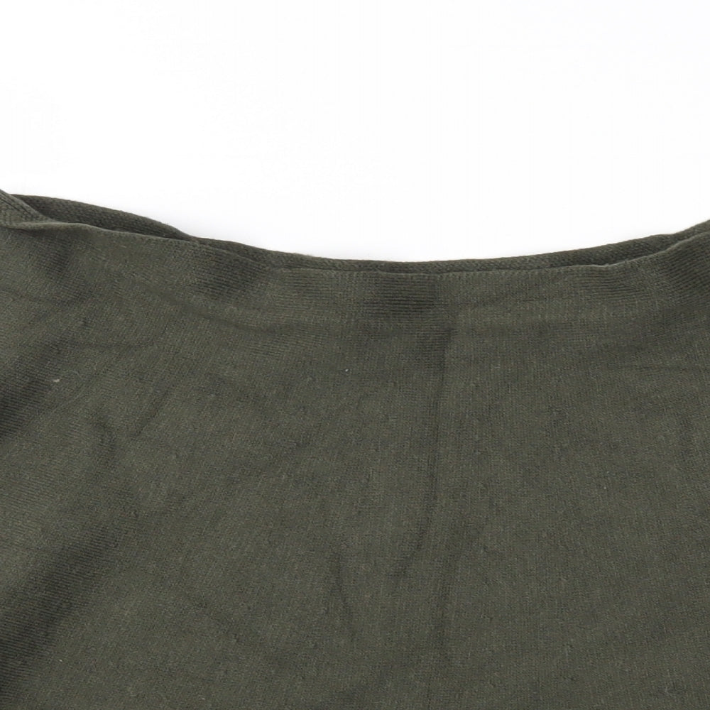 Primark Womens Green   Pleated Skirt Size XL