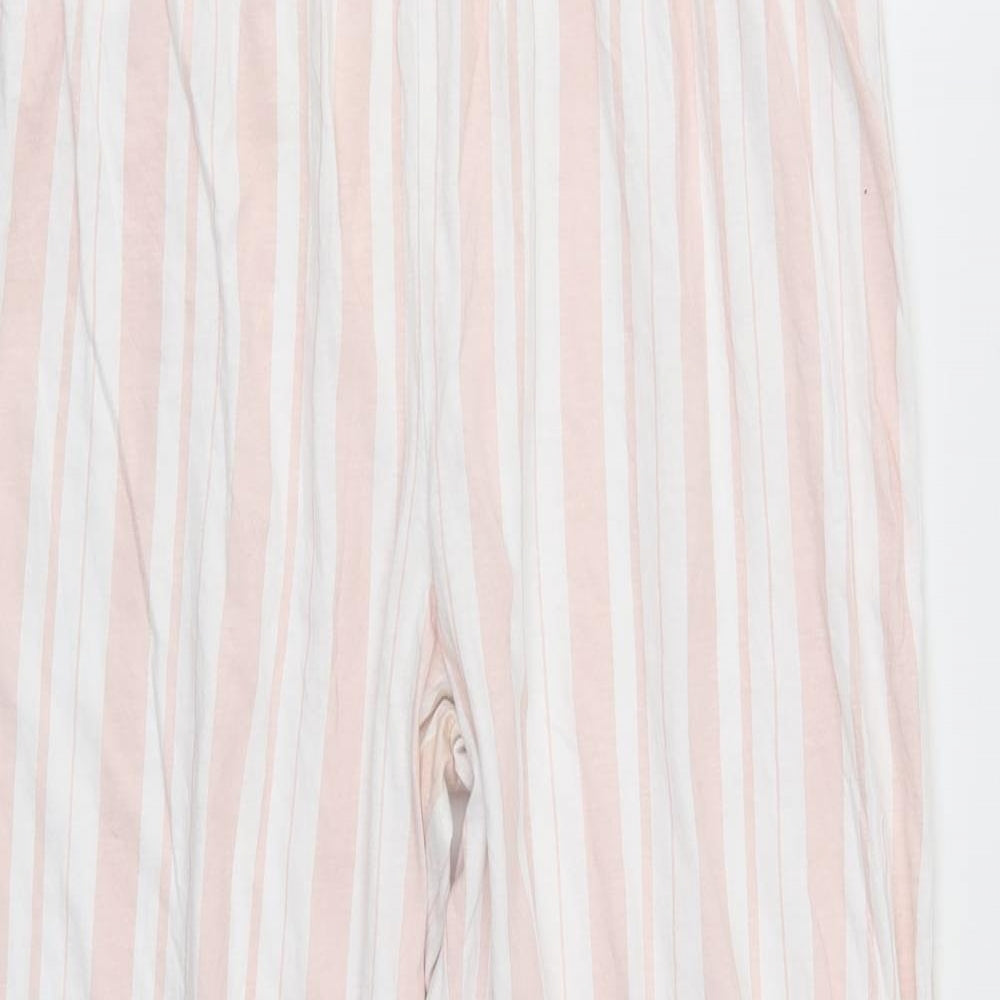 Avenue Womens Pink Striped   Pyjama Pants Size 12