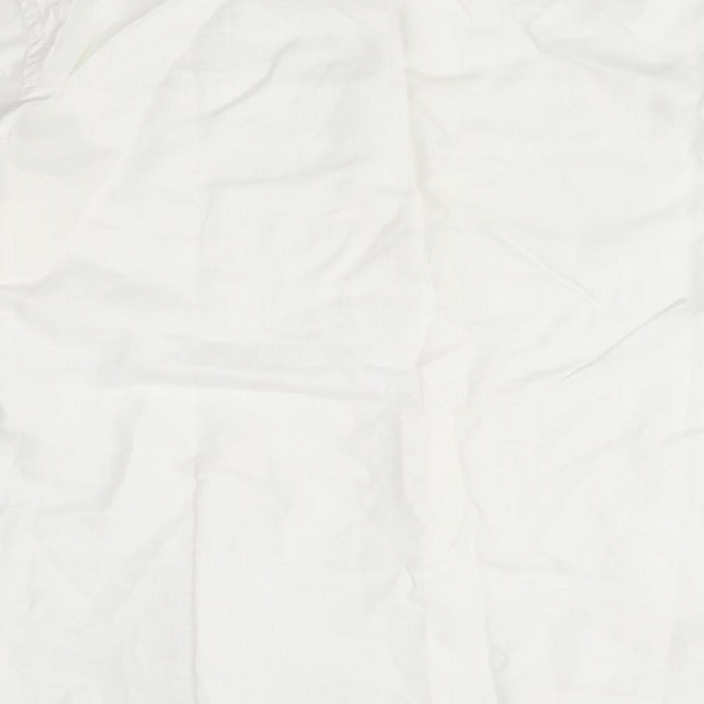 Autograph Mens White    Dress Shirt Size L