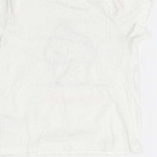 NEXT Girls White   Basic T-Shirt Size 12-18 Months  - cute as a cupcake