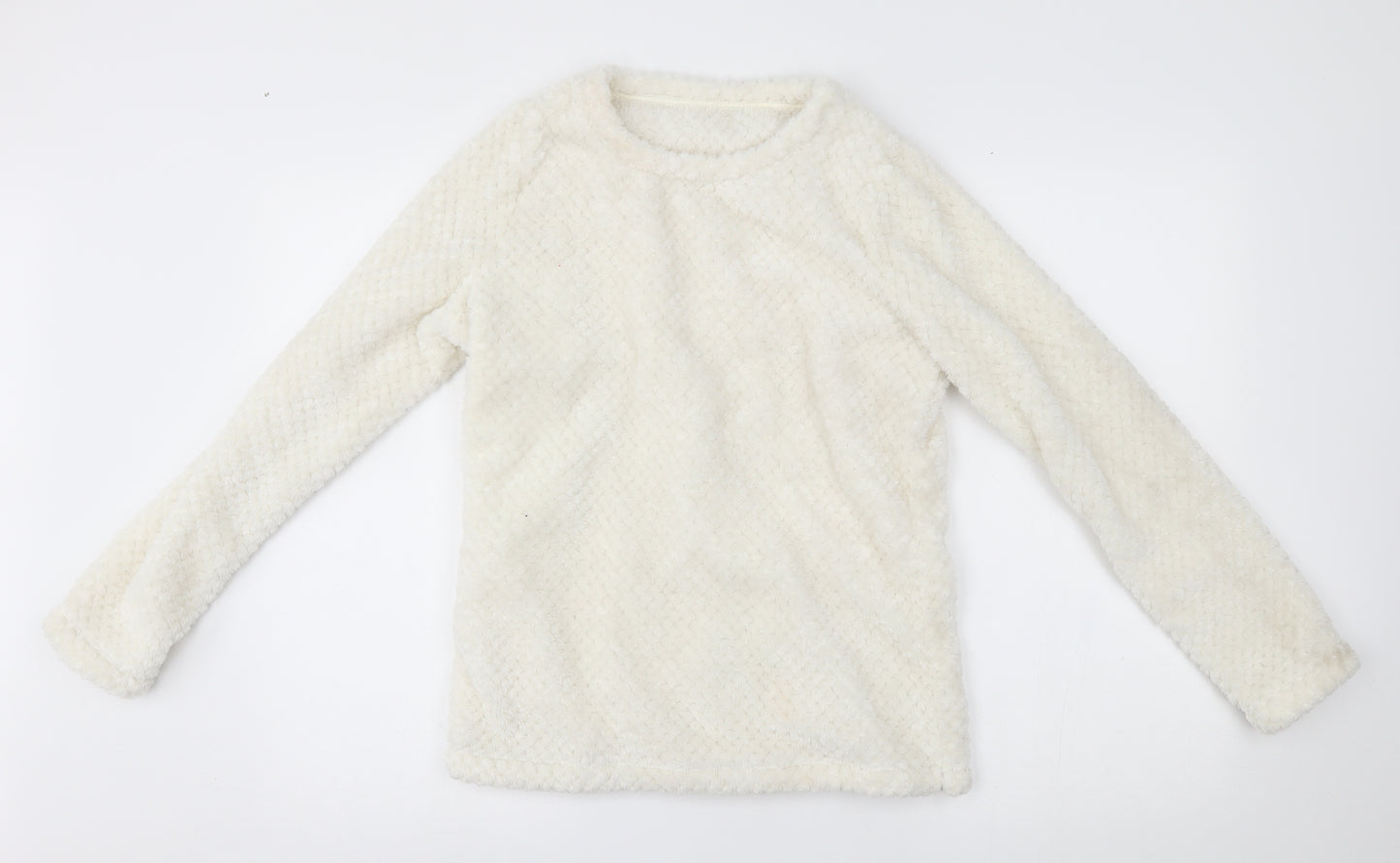 George Womens White   Pullover Jumper Size 8