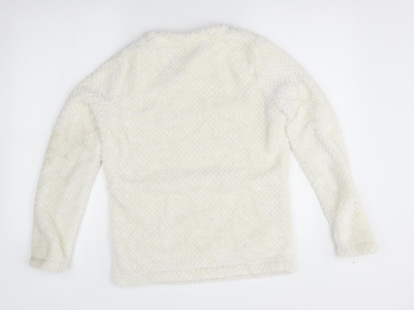 George Womens White   Pullover Jumper Size 8