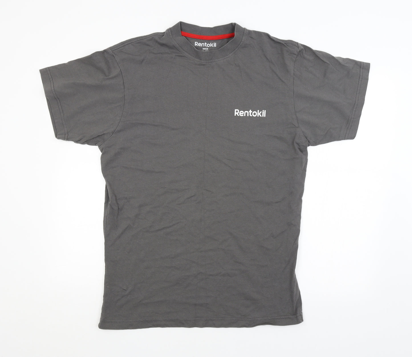 Preworn Mens Grey    T-Shirt Size L