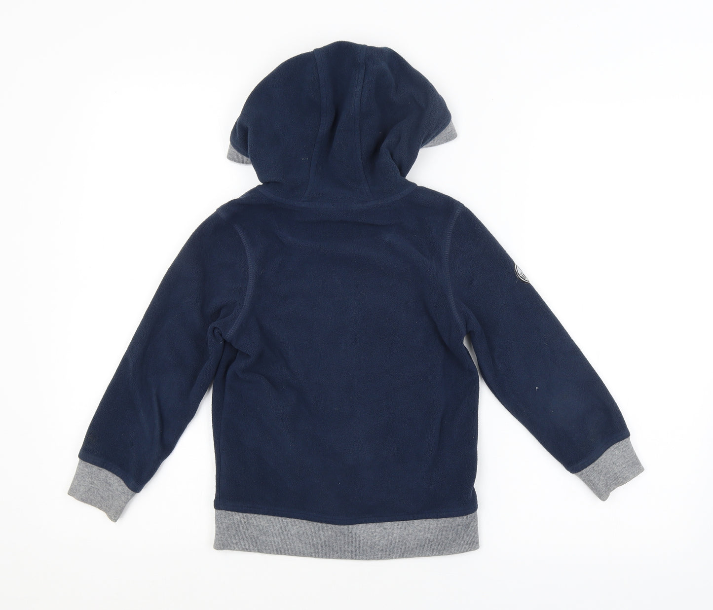 George Boys Blue   Full Zip Hoodie Size 5-6 Years