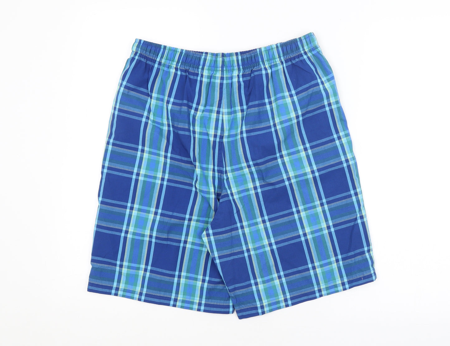 M&S Mens Blue Camouflage  Bermuda Shorts Size S