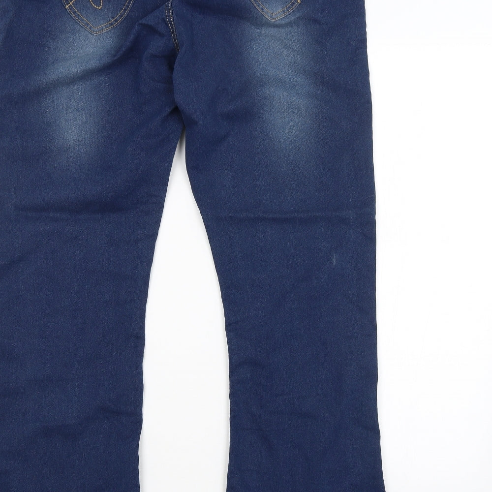 Preworn Womens Blue   Bootcut Jeans Size 16 L28 in