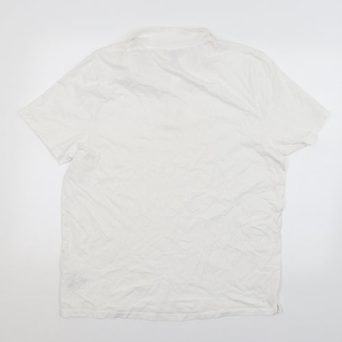 New Look Mens White    Polo Size XL