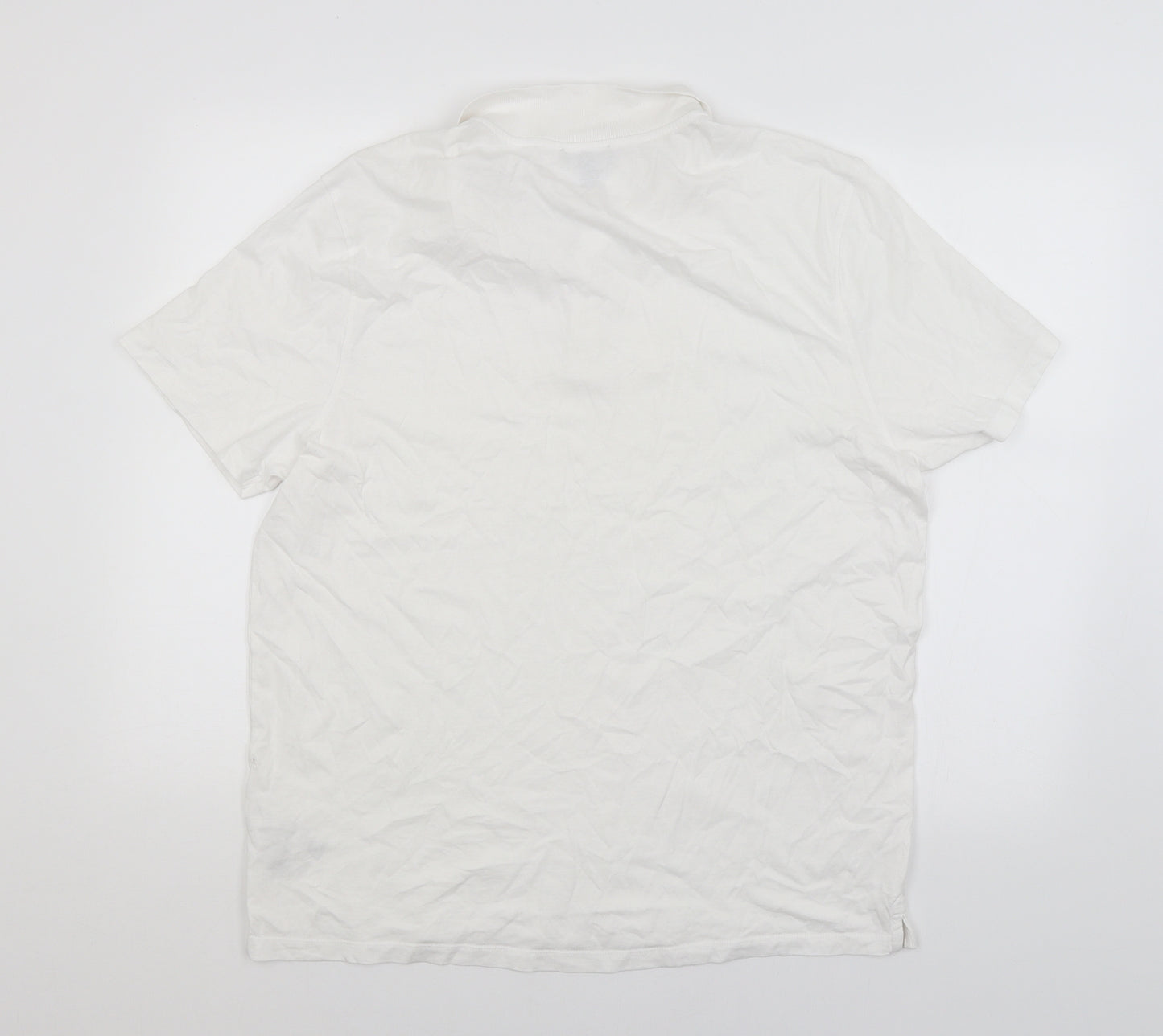 New Look Mens White    Polo Size XL