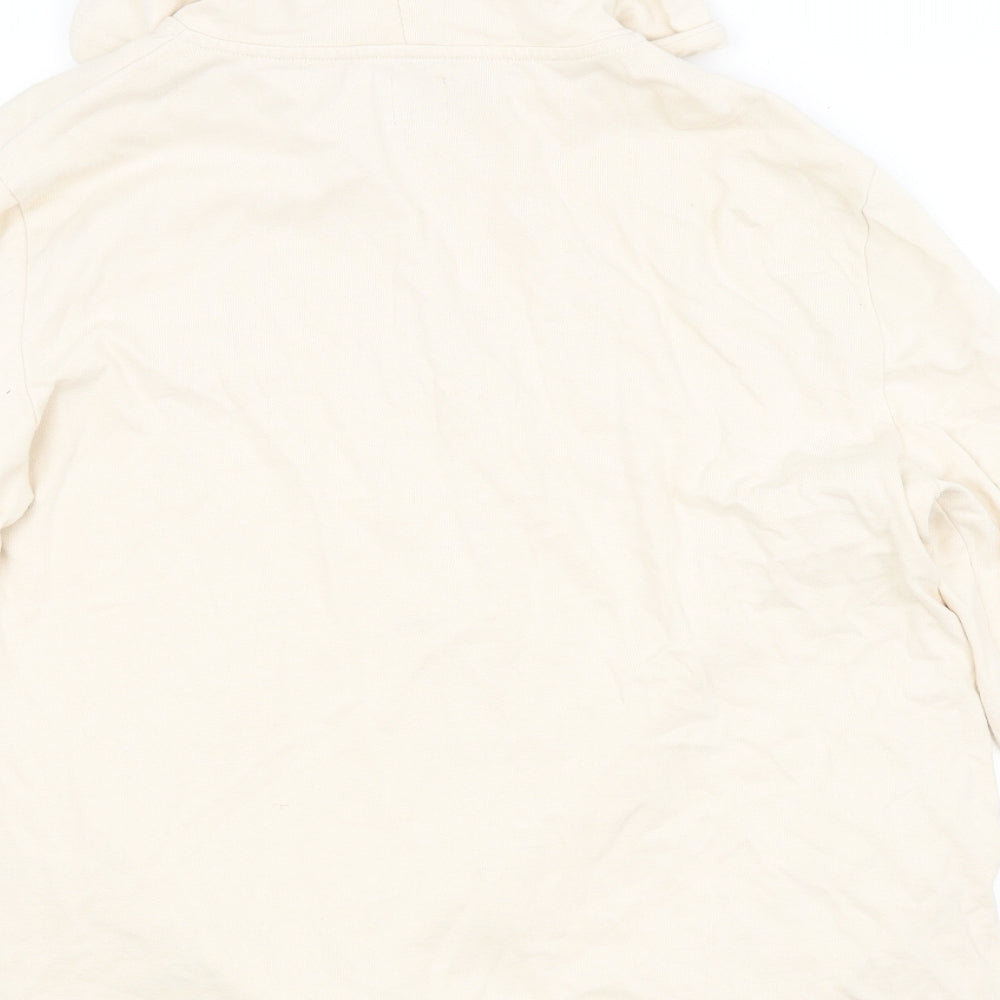 ASOS Mens Beige   Full Zip Hoodie Size L