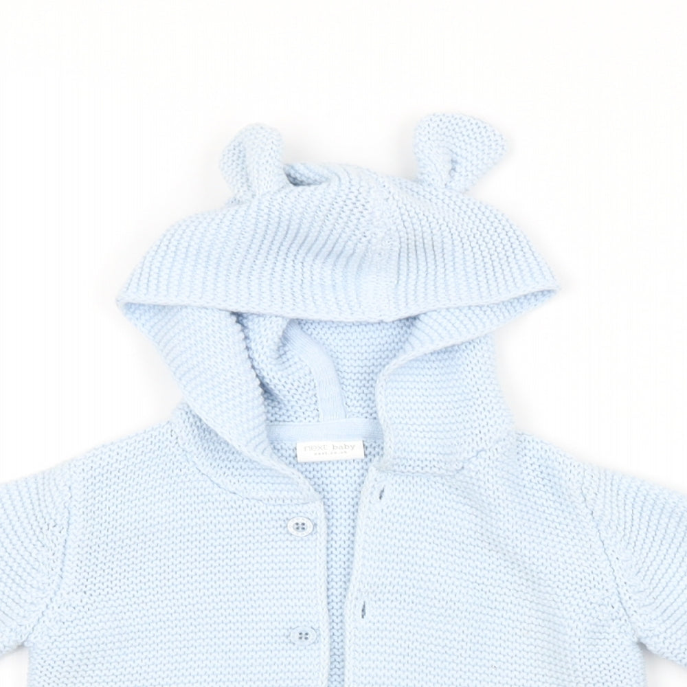 NEXT Baby Blue   Cardigan Jumper Size 6-9 Months