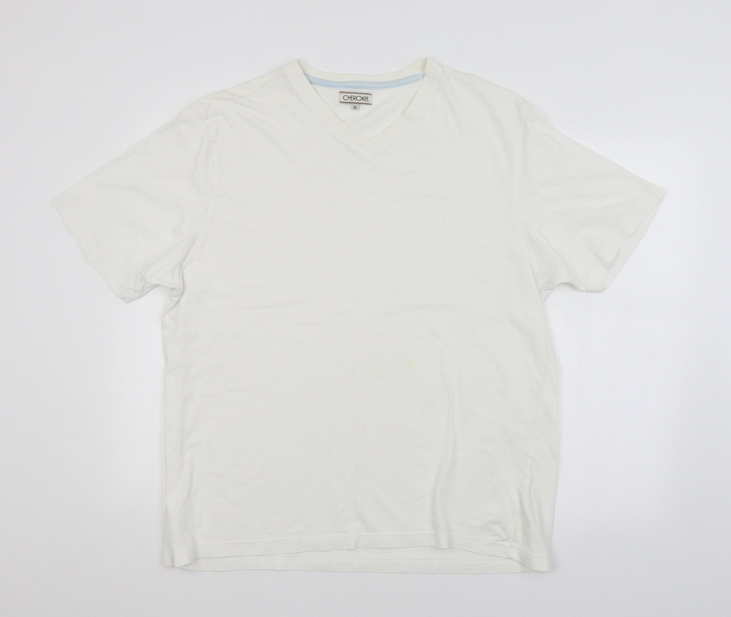 Cherokee Mens White    T-Shirt Size XL