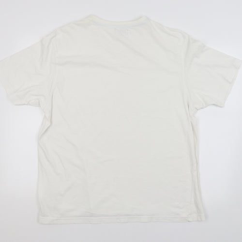 Cherokee Mens White    T-Shirt Size XL