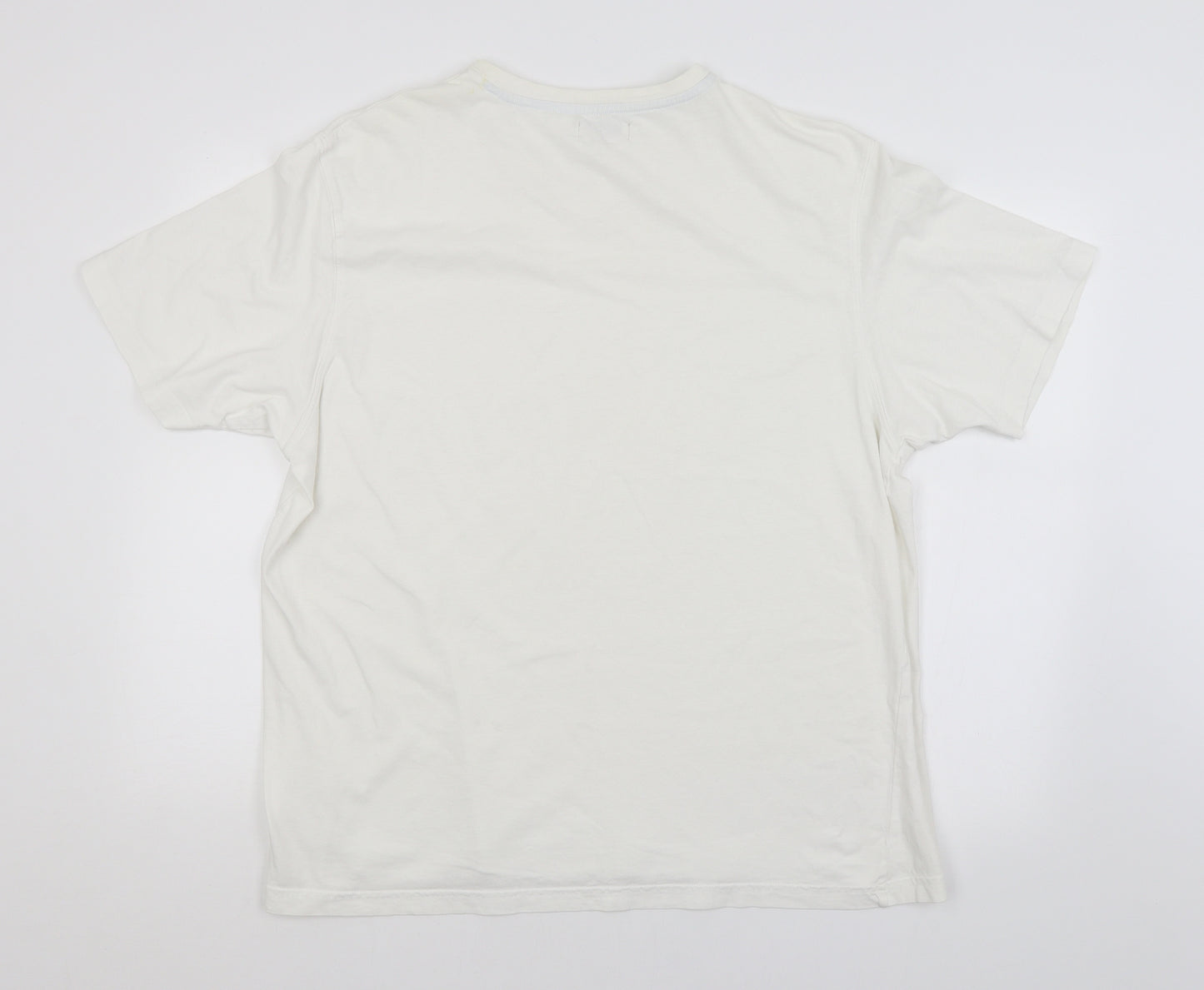 Cherokee Mens White    T-Shirt Size XL