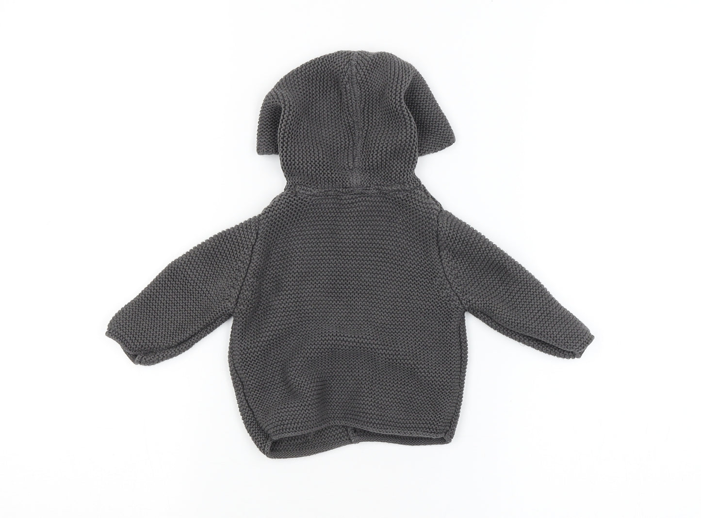 NEXT Baby Grey   Cardigan Jumper Size 0-3 Months