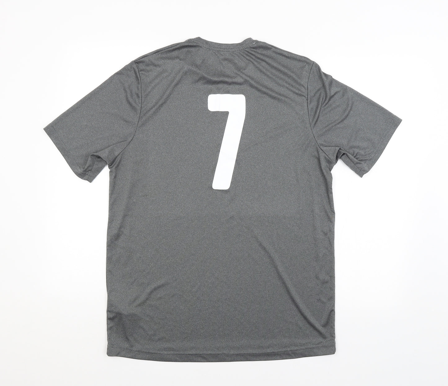 Preworn Mens Grey   Basic T-Shirt Size L