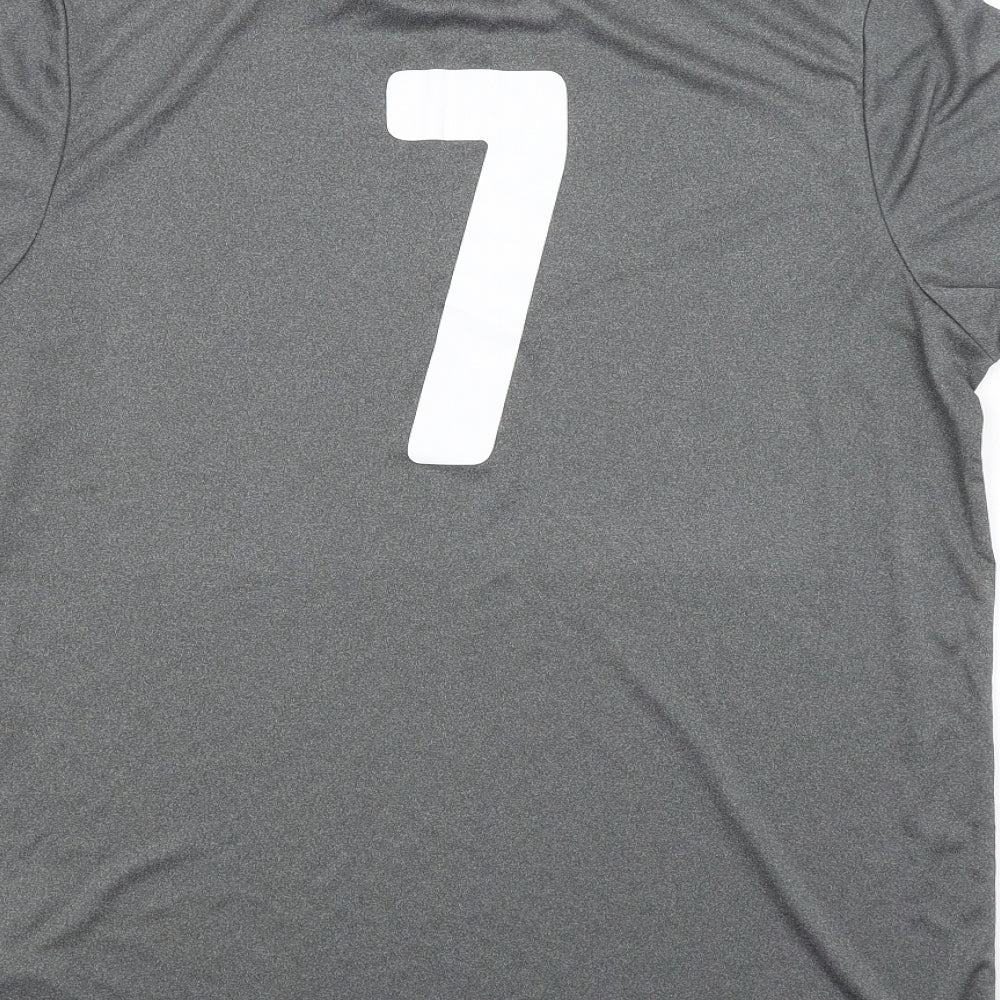 Preworn Mens Grey   Basic T-Shirt Size L