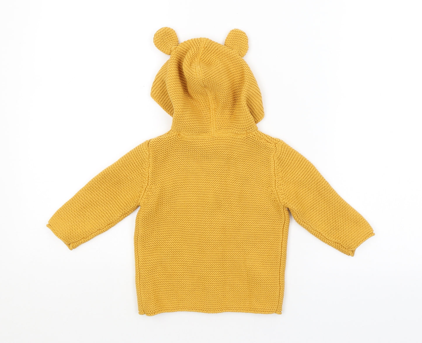 NEXT Baby Orange   Cardigan Jumper Size 6-9 Months