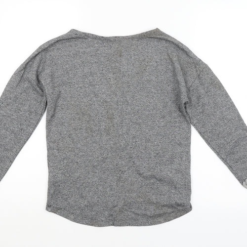 H&M Boys Grey   Pullover Sweatshirt Size 11-12 Years