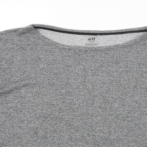H&M Boys Grey   Pullover Sweatshirt Size 11-12 Years