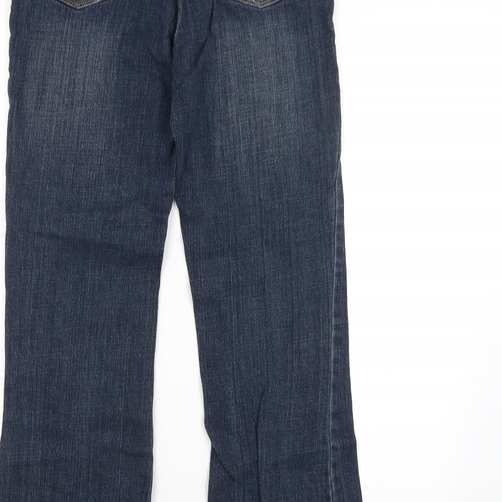 Debenhams Womens Blue   Straight Jeans Size 10 L28 in