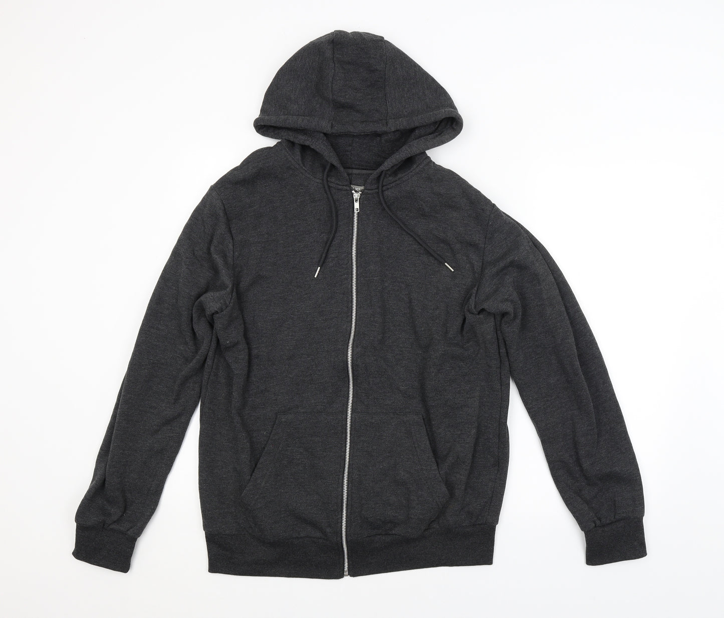 Primark Mens Grey   Full Zip Hoodie Size L