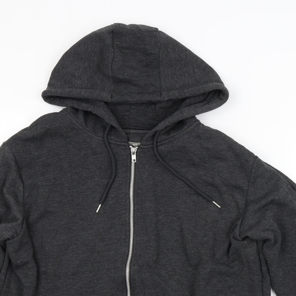 Primark Mens Grey   Full Zip Hoodie Size L