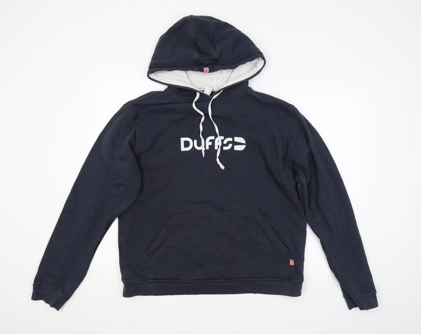 Duffs Mens Blue   Pullover Hoodie Size XL