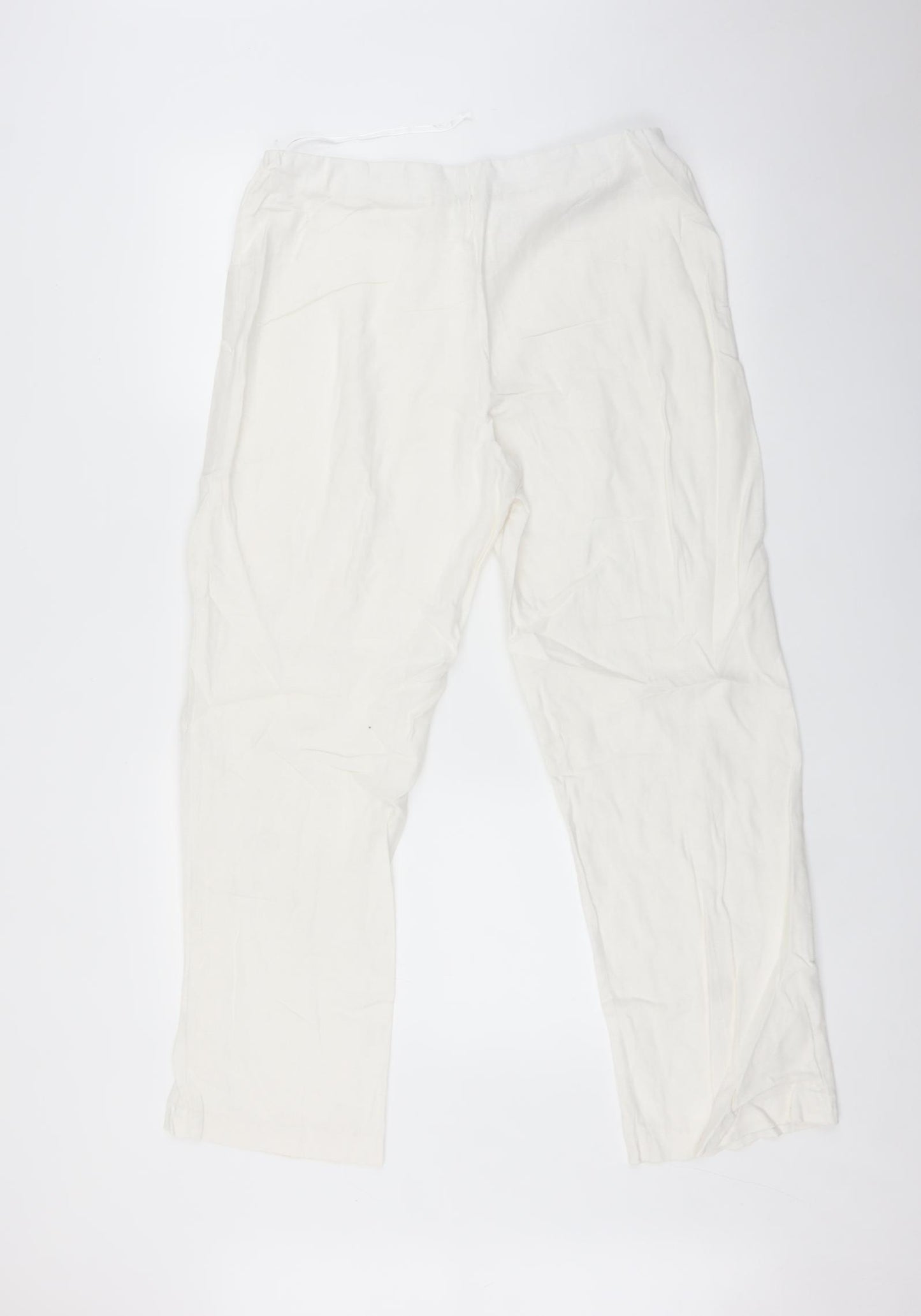 Epilogue Womens White   Trousers  Size 12 L29 in