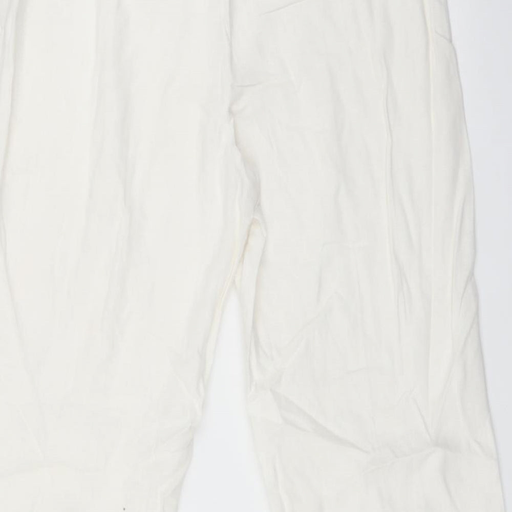 Epilogue Womens White   Trousers  Size 12 L29 in
