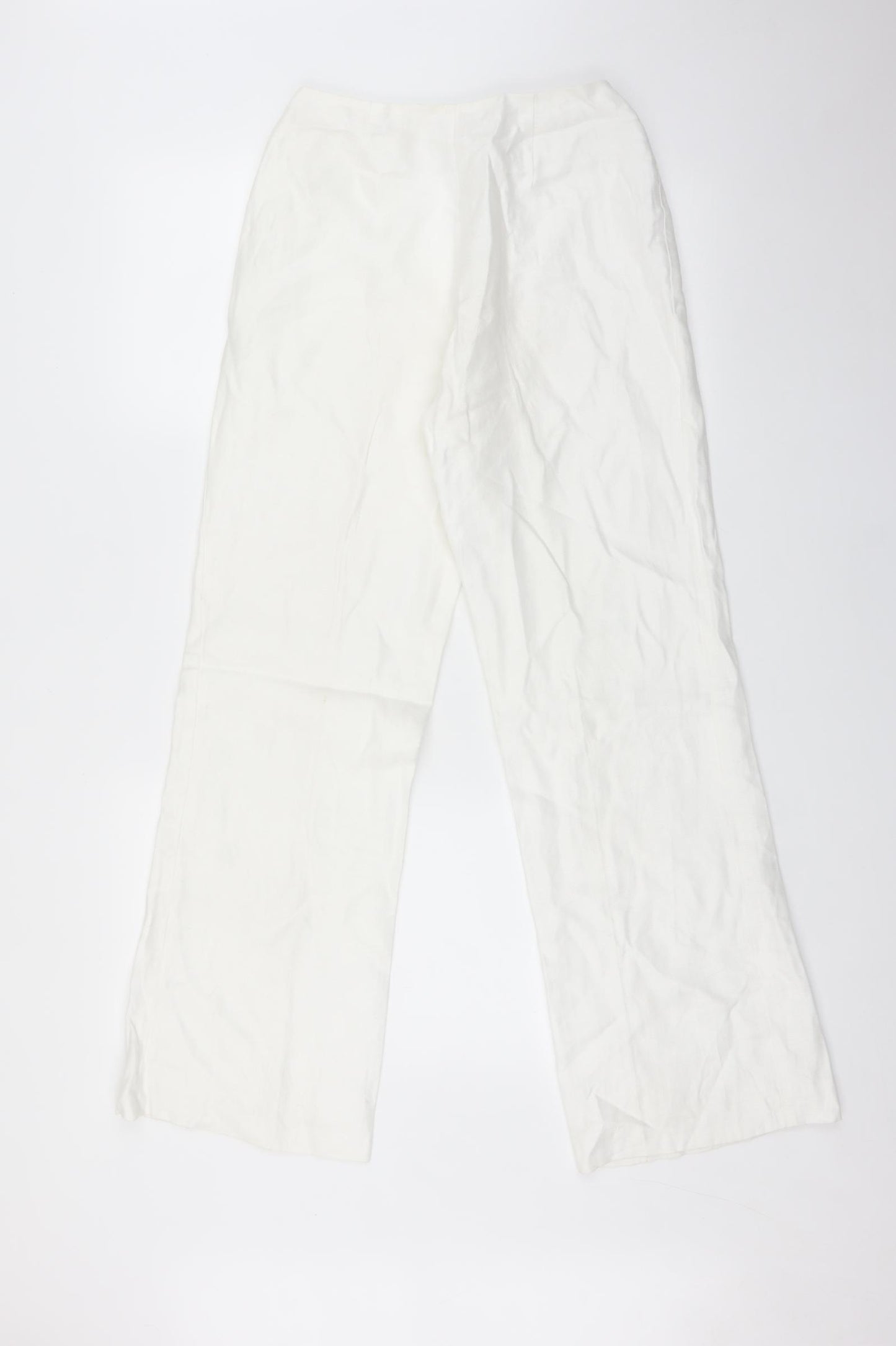 Precis Womens White   Trousers  Size 8 L30 in