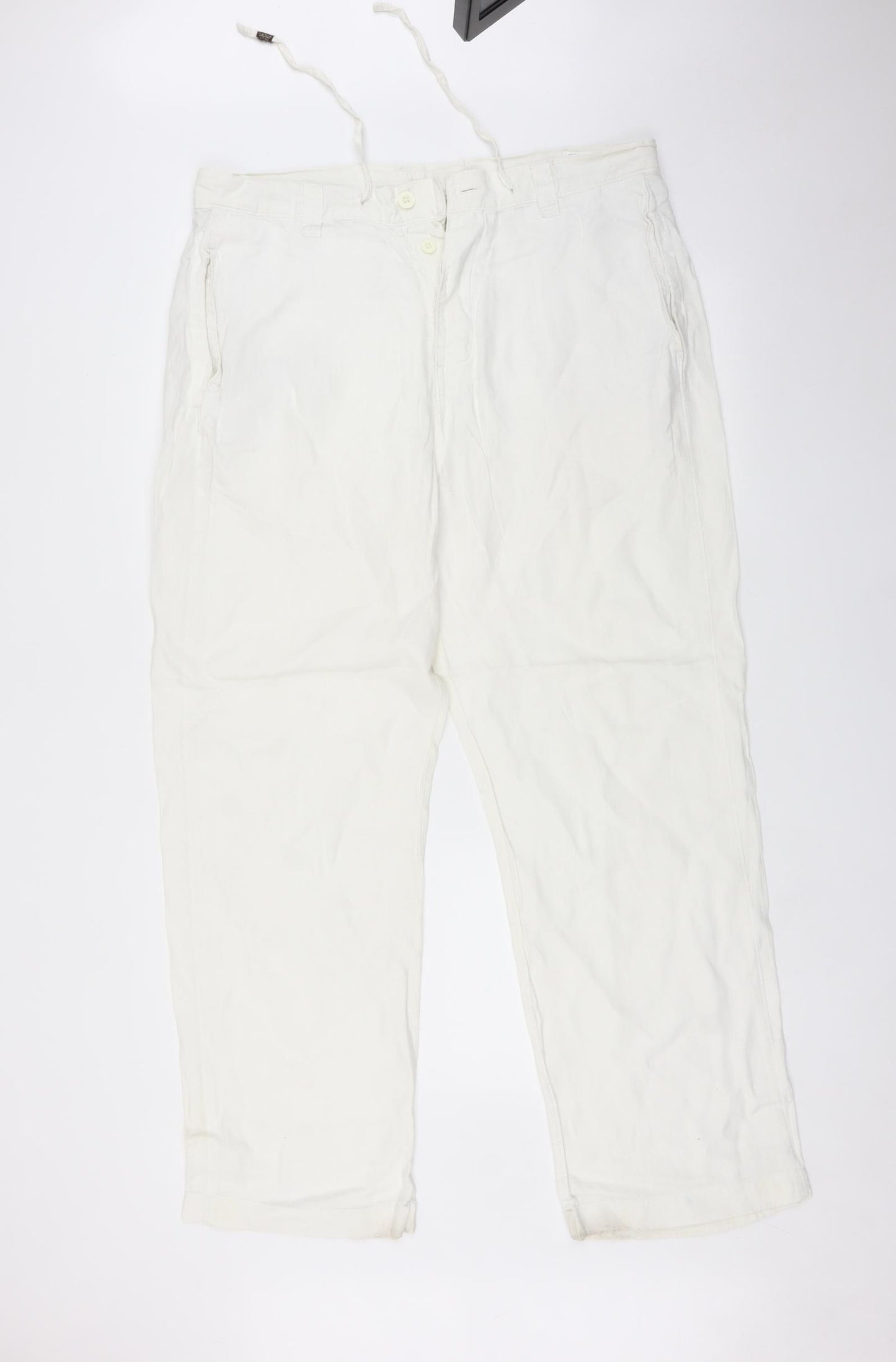 NEXT Womens White   Trousers  Size 36 L31 in