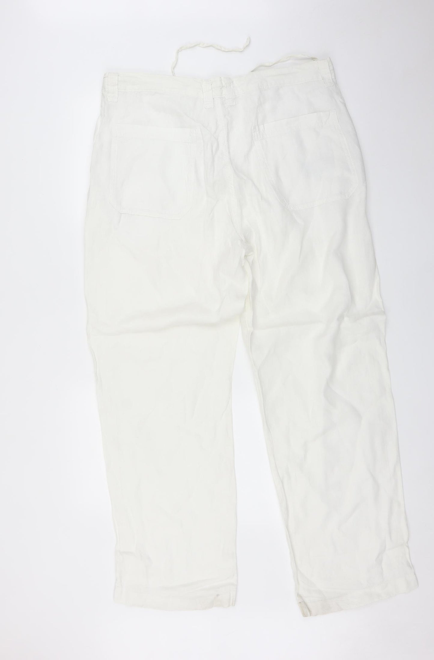 NEXT Womens White   Trousers  Size 36 L31 in
