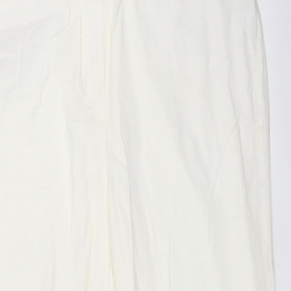 Magi waistline Womens White   Trousers  Size 18 L28 in
