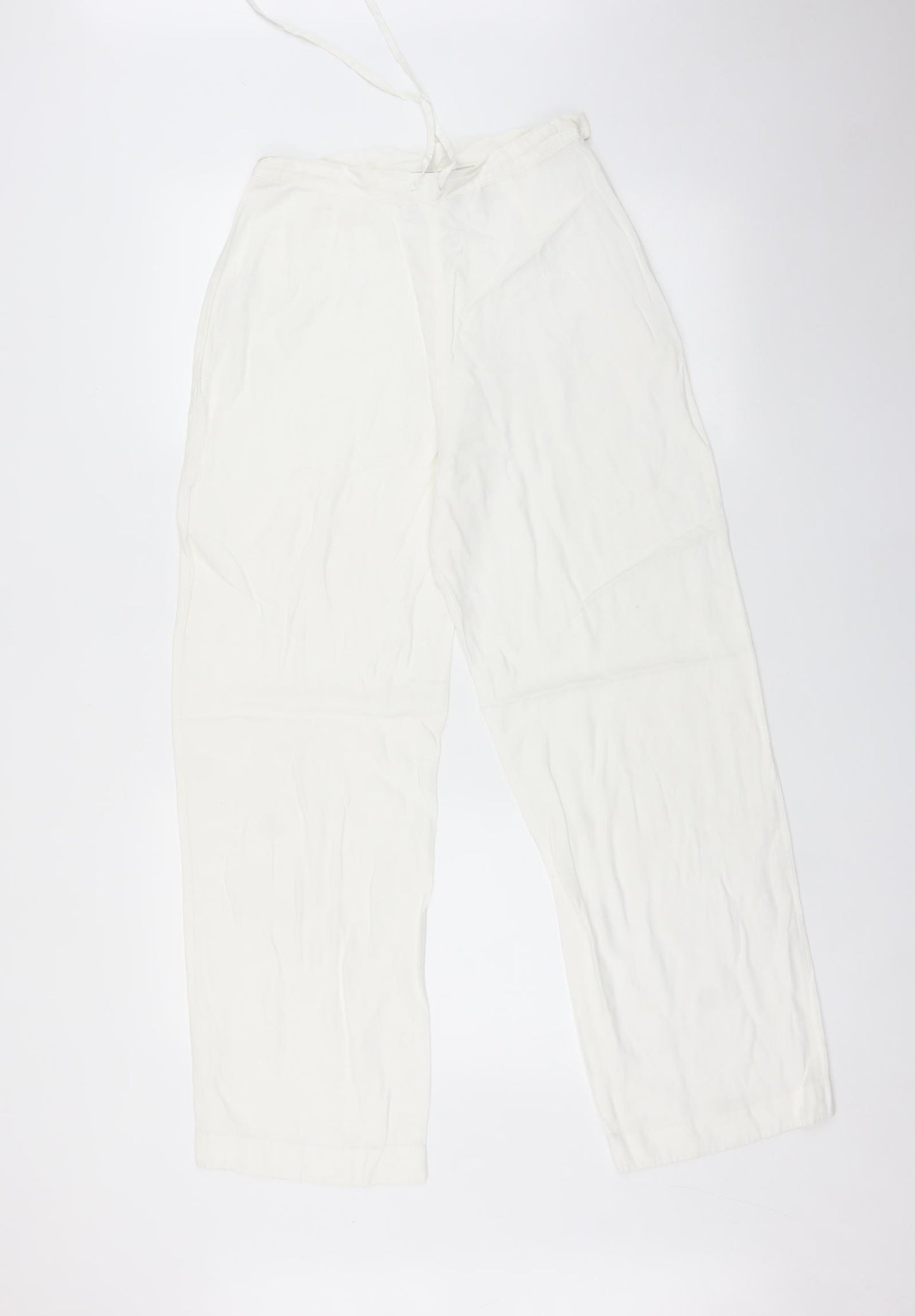 Nnext Womens White   Trousers  Size 10 L28 in