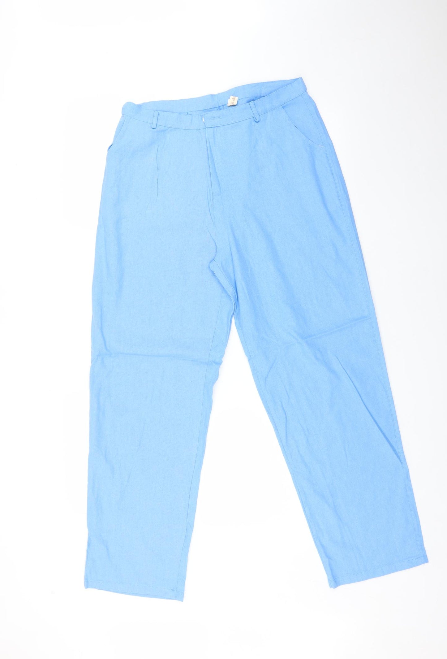 Preworn Womens Blue   Trousers  Size 12 L28 in