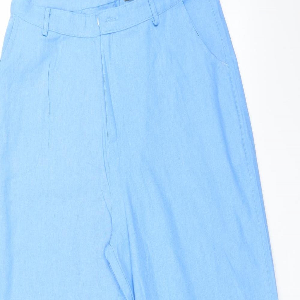 Preworn Womens Blue   Trousers  Size 12 L28 in