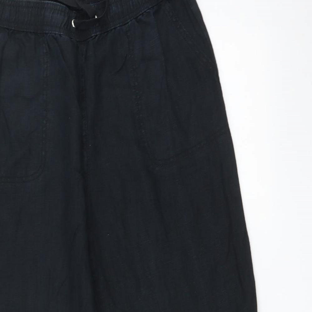 Marks and Spencer Womens Black   Trousers  Size 12 L30 in