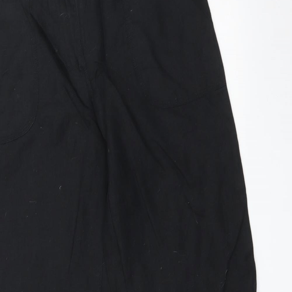Primark Womens Black   Trousers  Size 10 L32 in