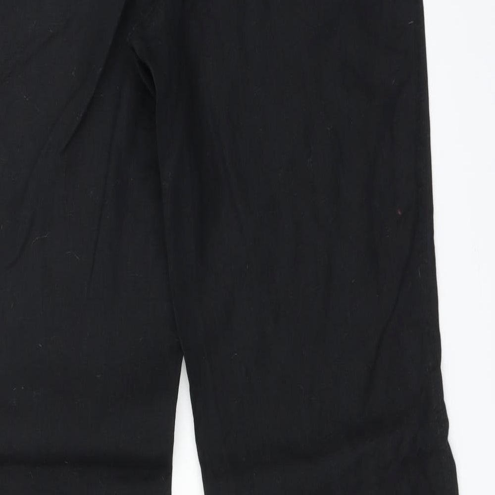 Primark Womens Black   Trousers  Size 10 L32 in