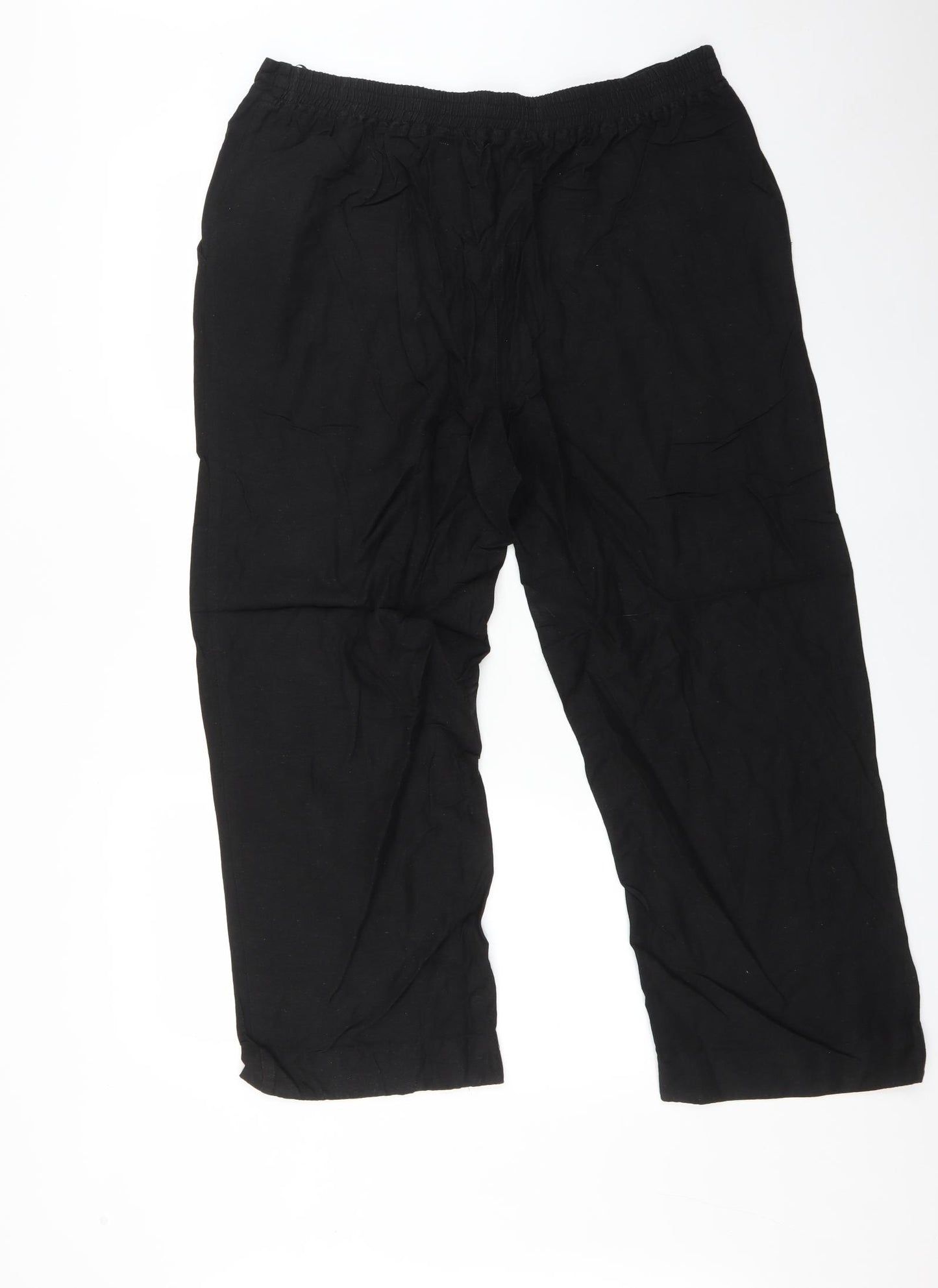Anthology Womens Black   Trousers  Size 18 L28 in